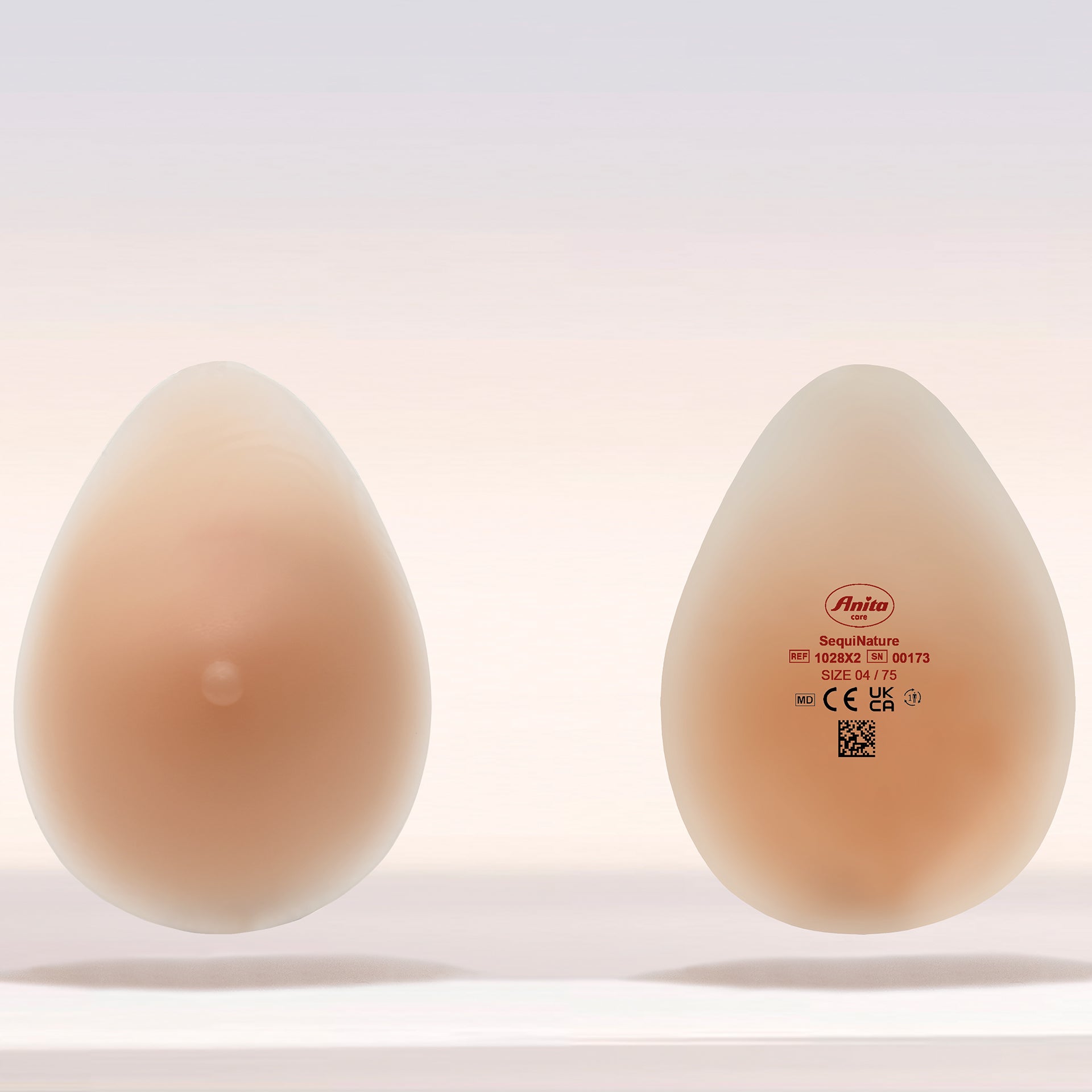 Anita: SequiNature SIL partial breast form drop shape