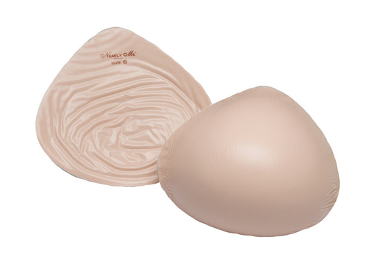 Nearly Me Super Soft Ultra Lite Wt Full Triangle Silicone Mastectomy Breast Form #985