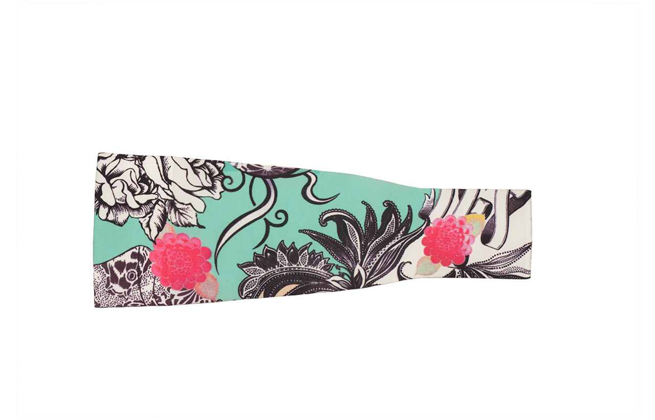 Lymphedivas- Tattoo Blossom Arm Sleeve