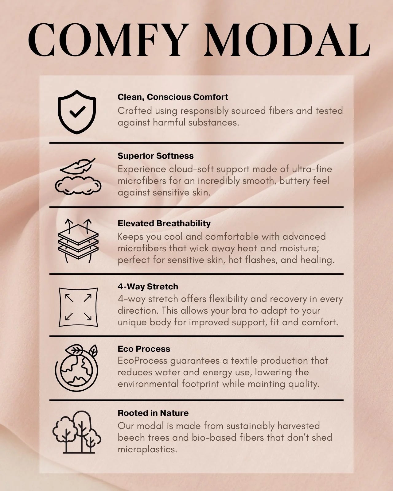 AnaOno: Bianca Pocketed Front Closure Sports Bra