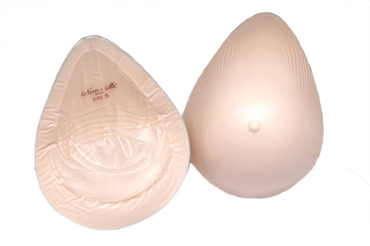 Nearly Me Extra Lightweight Full Oval with Flowable Gel Back Breast Form #365