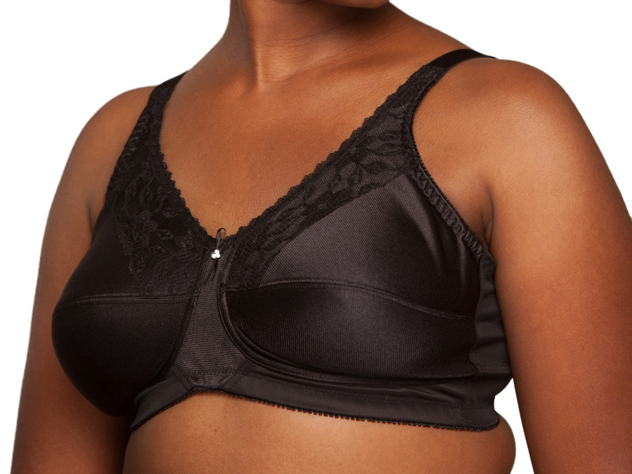 Nearly Me Lace Bandeau Mastectomy Pocket Bra 600