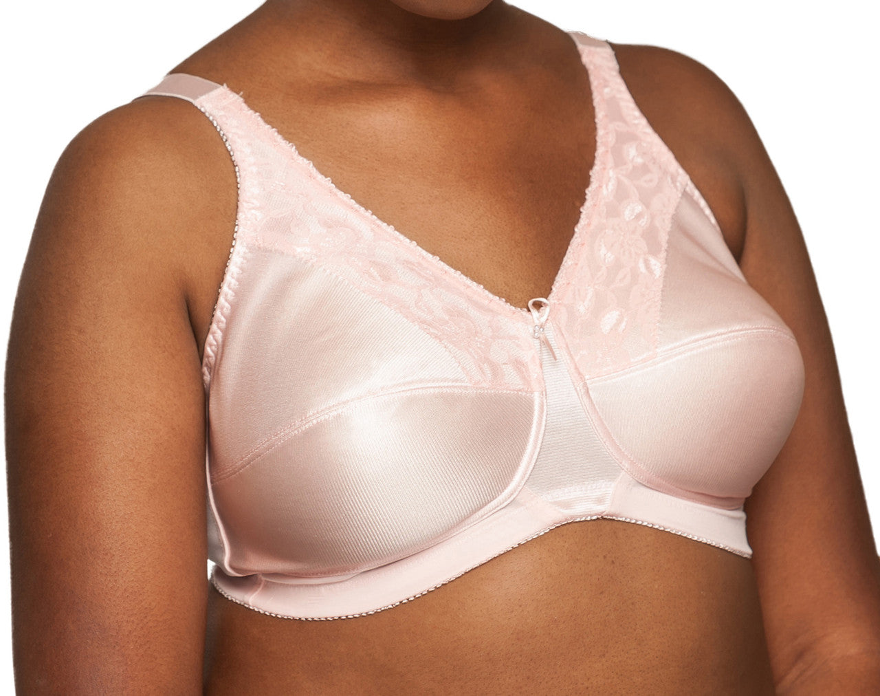 Nearly Me Lace Bandeau Mastectomy Pocket Bra 600