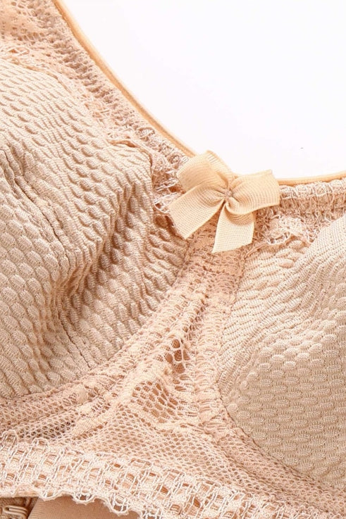 Amoena- Leslie Wire-Free Bra - Sand / Light Sand