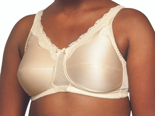 Nearly Me Lace Accent Soft Cup Mastectomy Pocket Bra 680