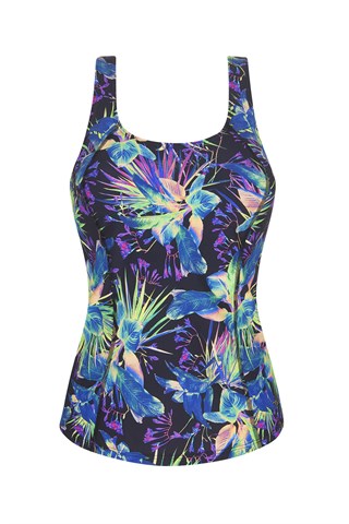 Amoena Lagos Tankini - Black / Multi Order Code: 71666