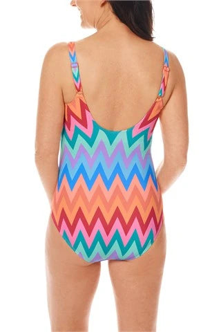 Ecuador One-Piece Swimsuit-Order Code: 71721