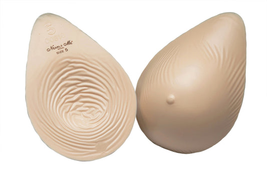 Nearly Me Lightweight Tapered Oval Silicone Mastectomy Breast Form #875