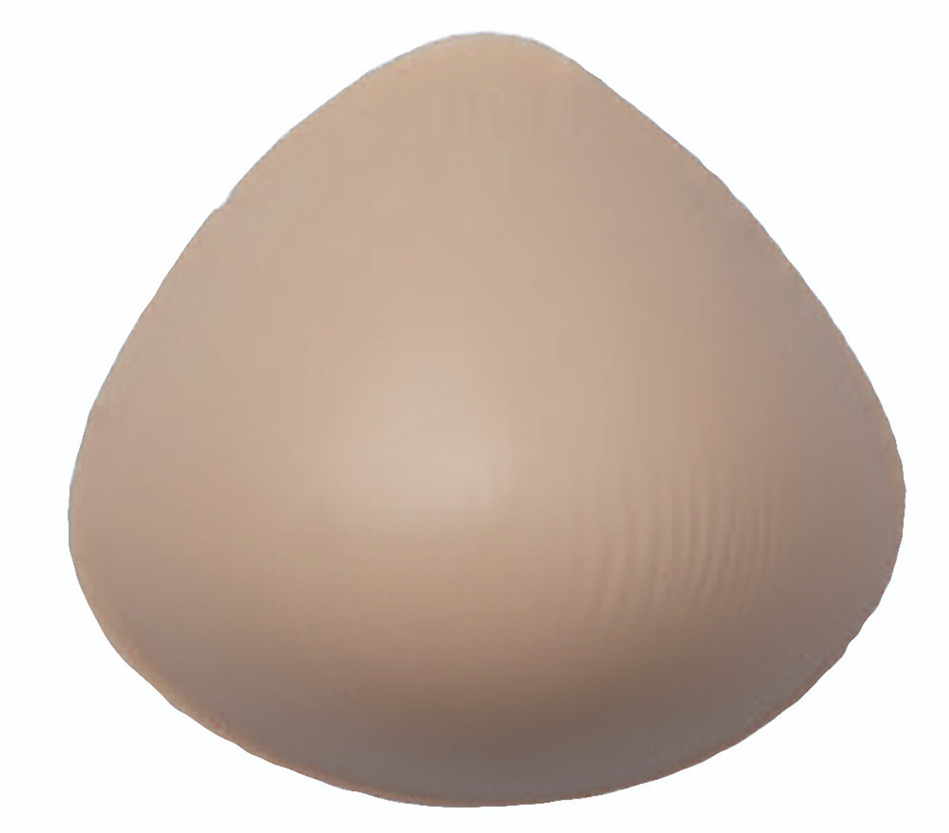 #395 Extra Lightweight Semi-Full Triangle Silicone Mastectomy Breast Form,  in Beige Sold as Each