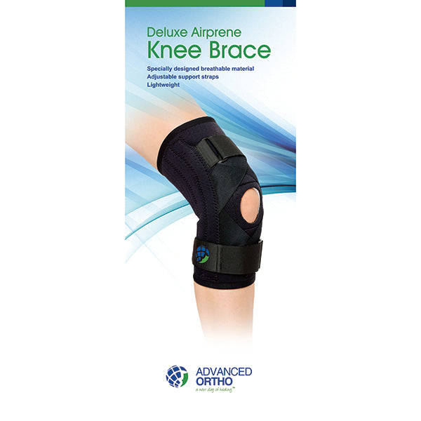 Deluxe Airplane Hinged Knee Brace