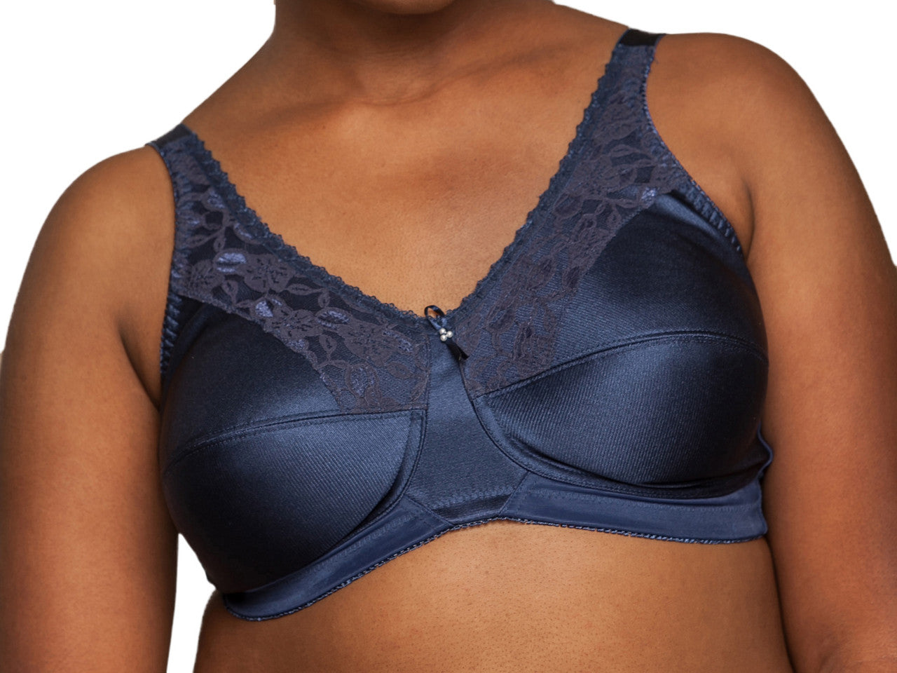 Nearly Me Lace Bandeau Mastectomy Pocket Bra 600