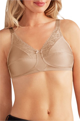 Amoena Nancy Wire-Free Bra - Sand Order Code: 1151