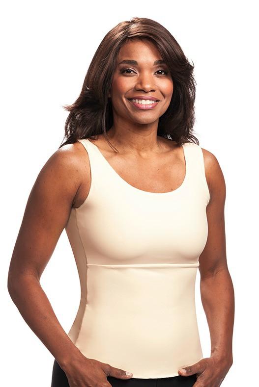 912 Wear Ease Compression Camisole (Short Slimmer) - Sleek and Simple -