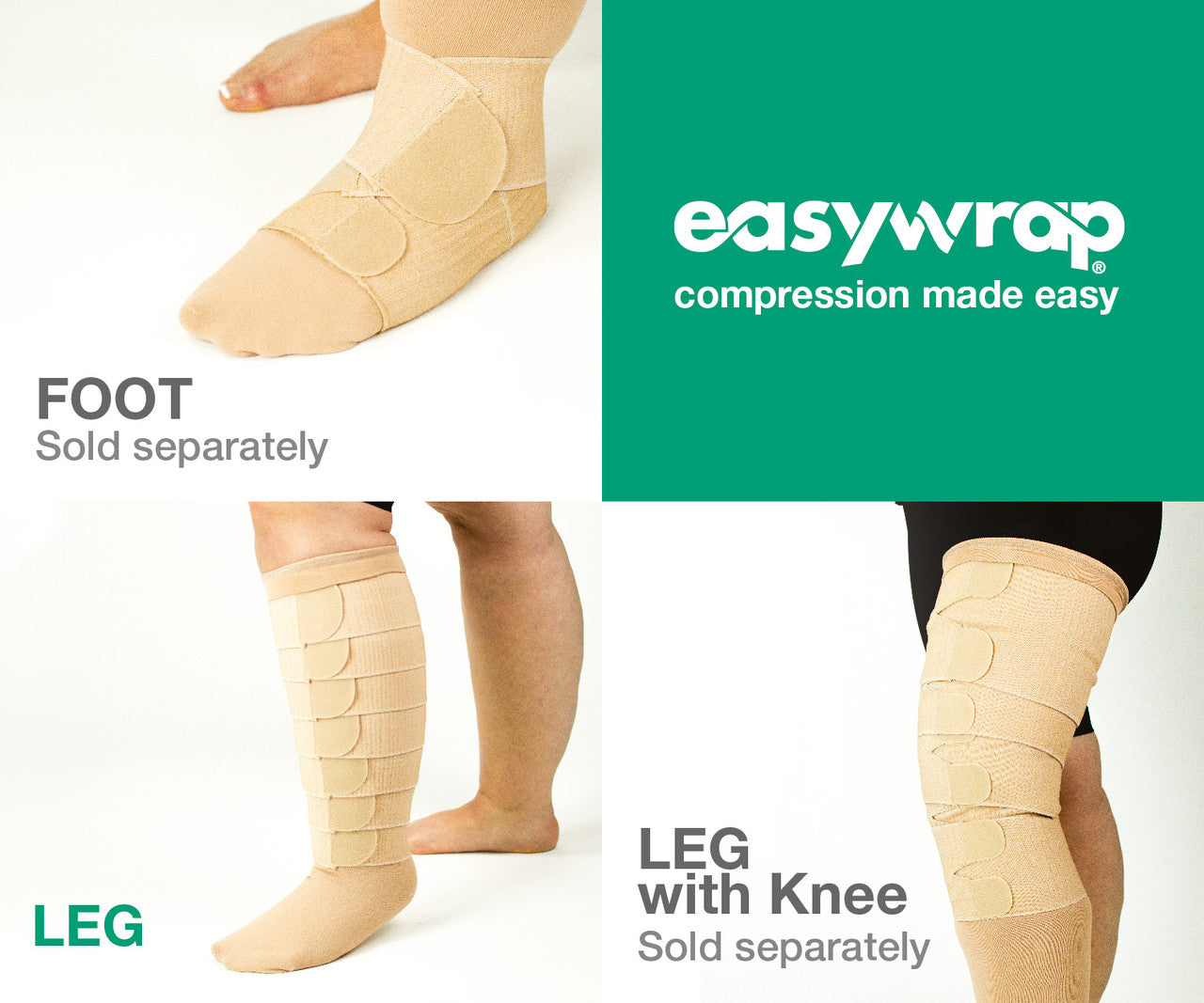 Haddenham easywrap® LEG Compression Garment