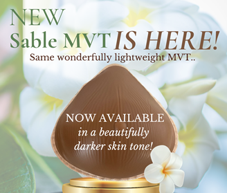 MVT™ Natural Cloud Light -Triangle Breast Forms