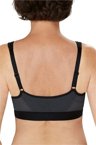 Amoena Ester Post-Surgical Bra - Black/Grey Order Code: 42577