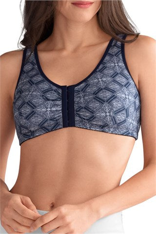 Amoena Frances Wire-Free Front Closure Bra 2128