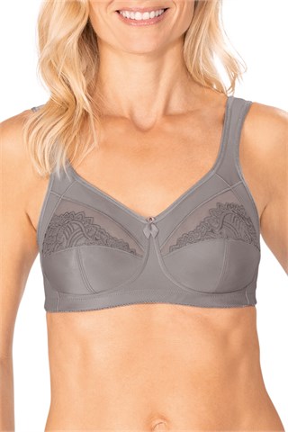 Amoena Isadora Wire-Free Bra - Grey Order Code: 45021