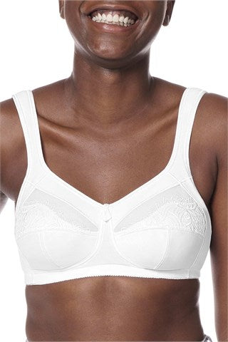 Amoena Isadora Wire-Free Bra - White Order Code: 0947