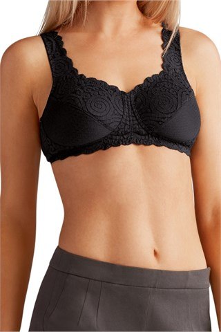 Amoena Jasmin Wire-Free Bra - Black Order Code: 44233