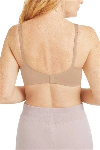 Amoena Mara Padded Wire-Free Front Closure Bra - Light Sand Order Code: 44741