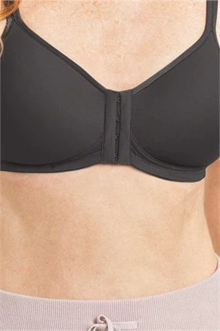 Amoena Mara Padded Wire-Free Front Closure Bra - Dark Grey Order Code: 44742