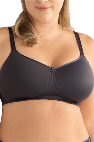 Amoena Mara Padded Wire-Free Bra - Dark Grey Order Code: 44023