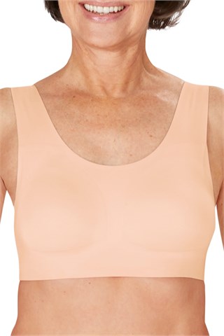 Amoena Amy Wire-free Seamless Bra - Blush Order Code: 44310 & 44311